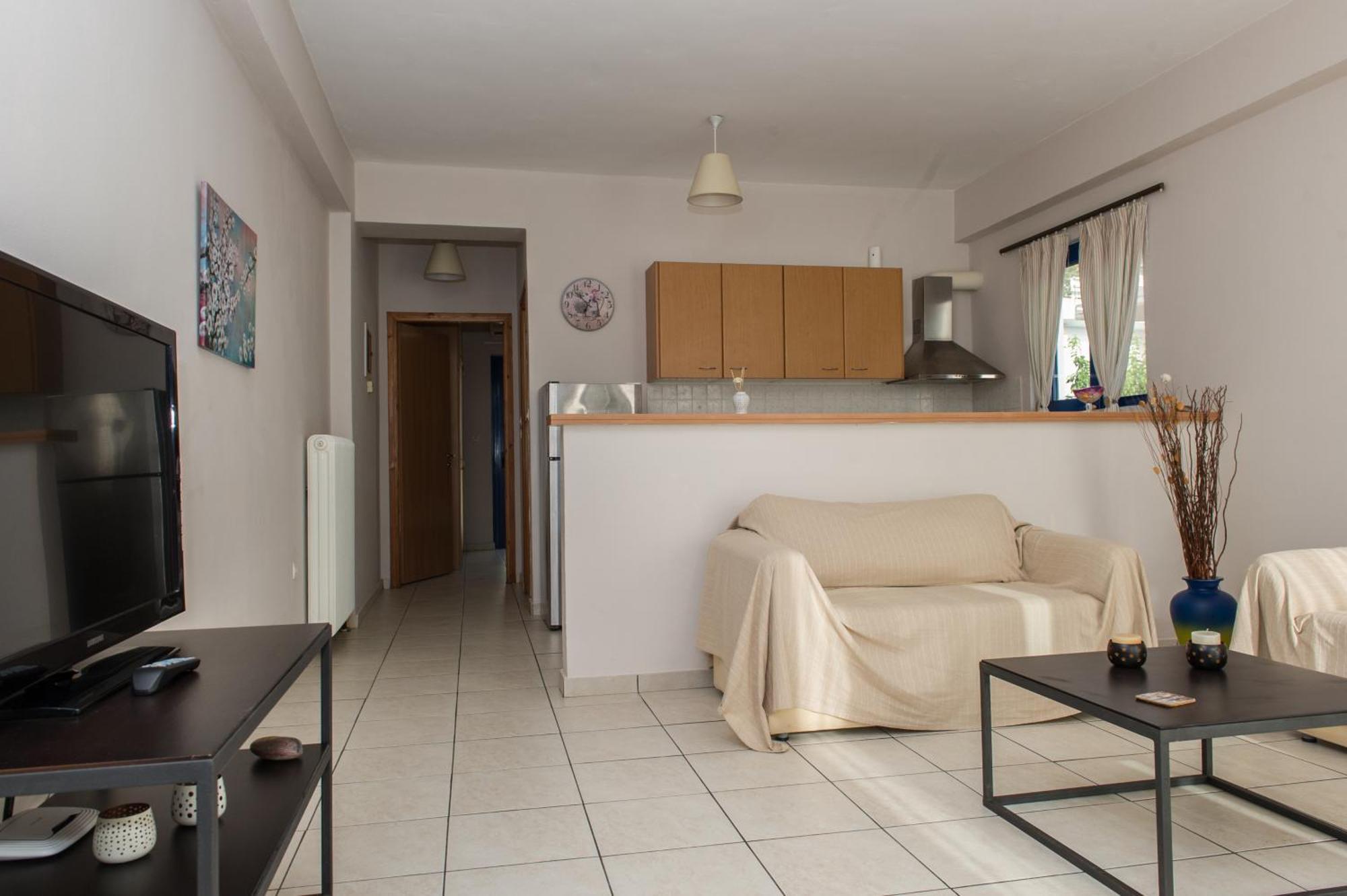 Kamari Blue Apartments Каламата Экстерьер фото